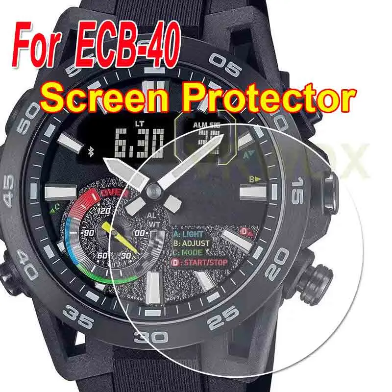

2PCS/3PCS TPU Screen Protector For Watch ECB-500D ECB-800D ECB-950 ECB-40 EFR-303 HProtector Nano Explosion-proof Film