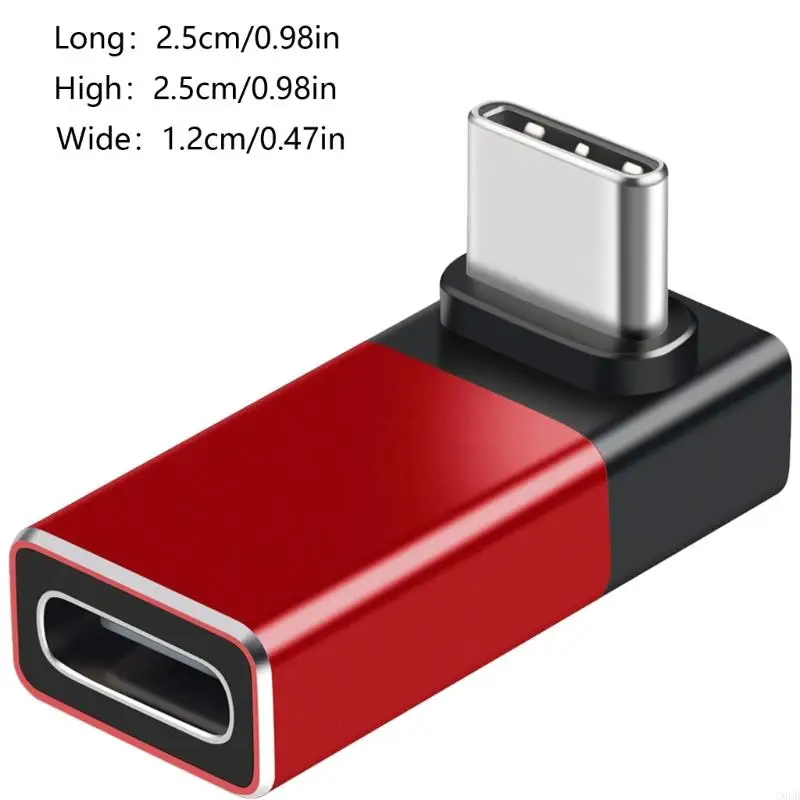 G6DD USB C Bộ điều hợp USB Bộ điều hợp 40Gbps PD240W Sạc nhanh, Typec nam sang nữ