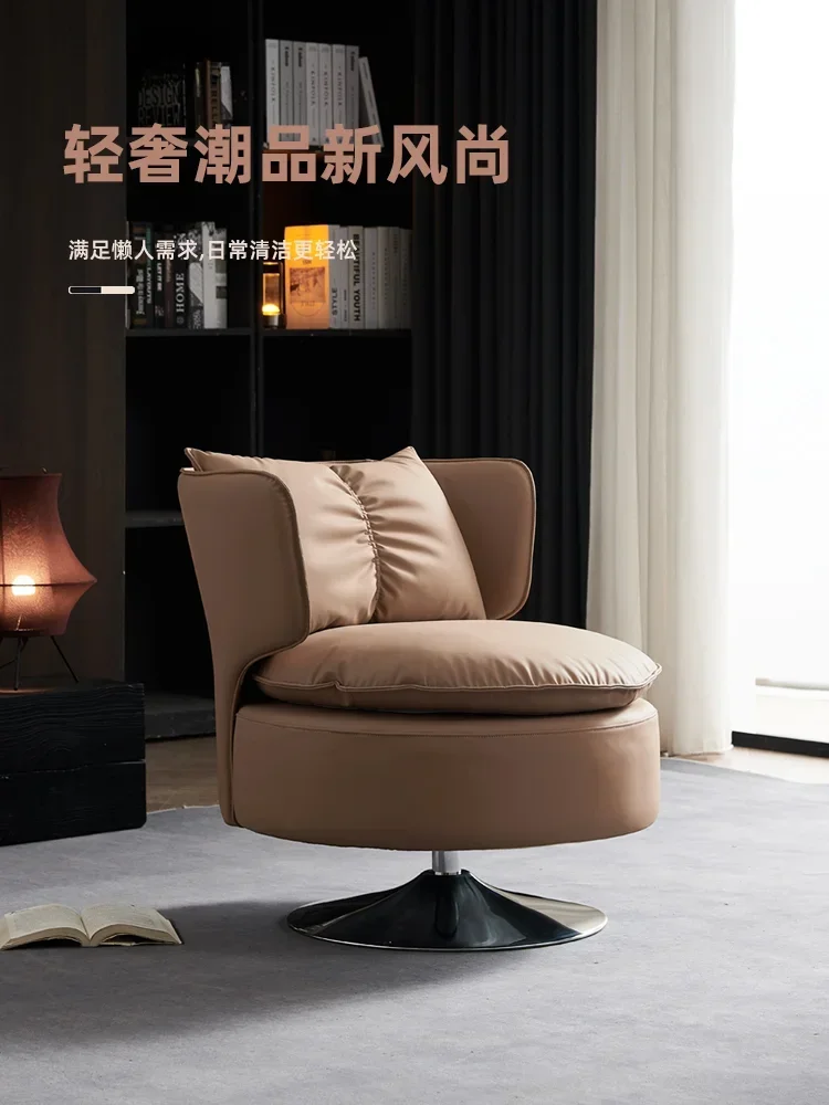 360 degree rotating single sofa chair