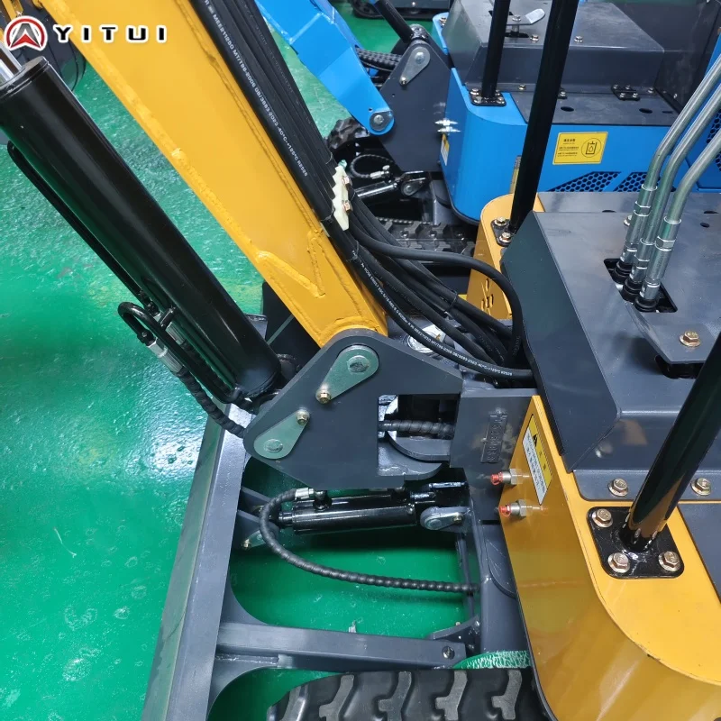 La fabbrica di mini escavatori in Cina supporta l'ampia gamma di utilizzo personalizzata Ce Epa Euro 5 Minigavatore da 1,2 tonnellate