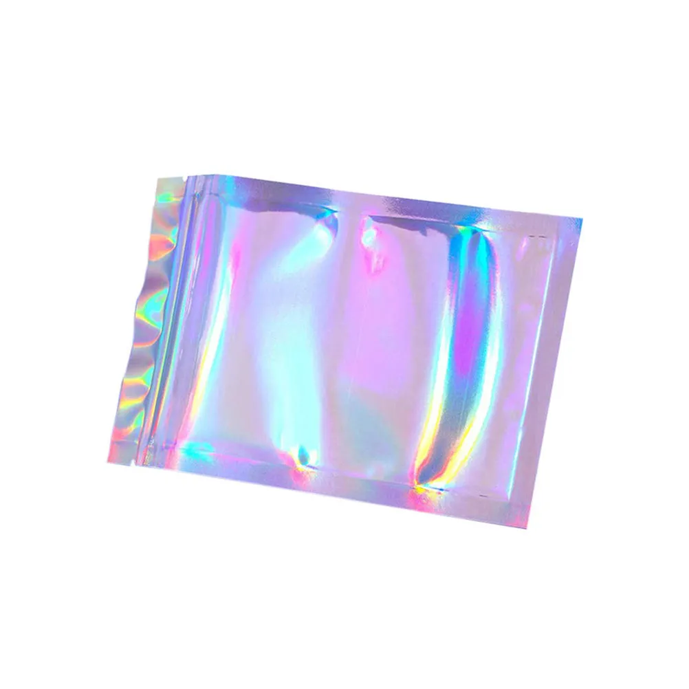 20Pcs 7.5x10cm Aluminizing Bags Single Sided Transparent Heavy Duty Durable for Earphones USB Cables Organizing Tools
