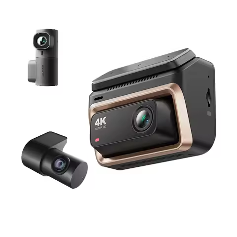 2025 New DDPAI 4K Dash Cam Z60 Pro 3CH Front and Rear Interior Car Camera SONY STARVIS2 Sensor 24h Parking 5GHz Wi-Fi ADAS 4G