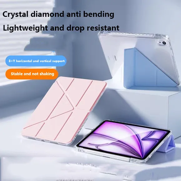 

Акриловый жесткий чехол для iPad Pro 11 2025 M5 Pro 13 11-го поколения Air 11 2025 M3 Air7 Mini 7 Air 13 6 5 4 3Pro 2 1 10th 10.9 10.2 9.7