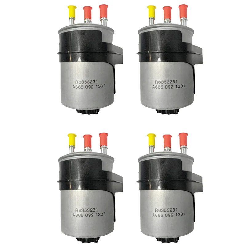

4X топливный фильтр двигателя для Ssangyong Actyon Sports 2005-2019 Kyron Rexton Rodius Stavic 6650921301