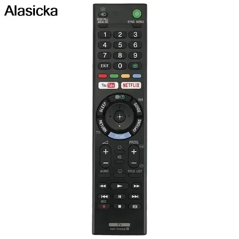 Per Sony Smart TV LCD con pulsante Youtube/Netflix SAEP KD-55XE8505 KD43X8500F RMT-TX300P KD65X7000E Telecomando RMT-TX300E