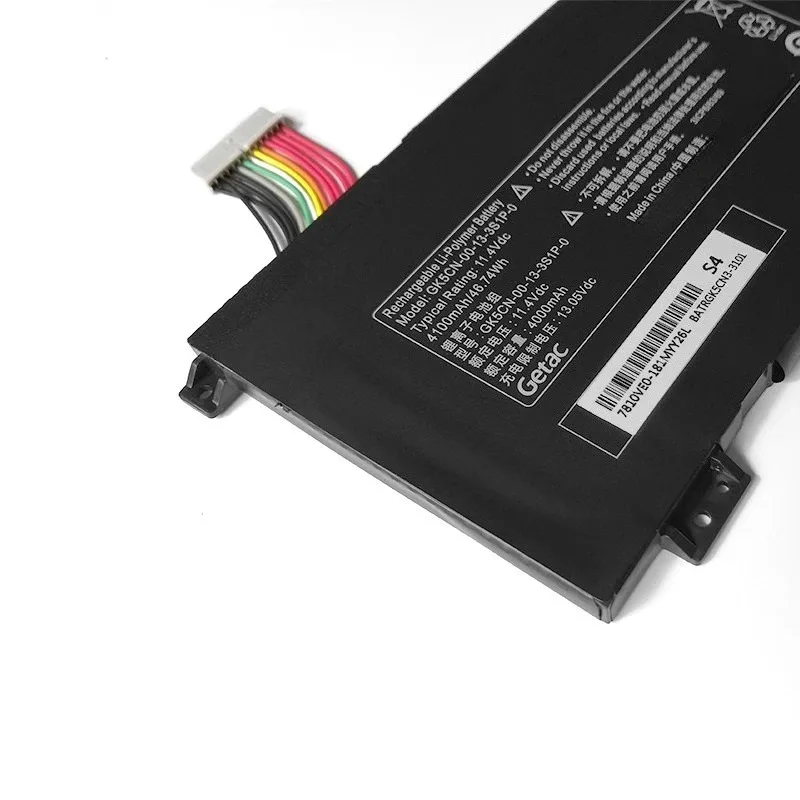 بطارية كمبيوتر محمول 11.4 فولت 4100 مللي أمبير في الساعة GK5CN-00-13-3S1P-0 لـ MACHENIKE T90 Plus T90-T3p F117-B/B6 GK5CN4Z GK7CN6Z وMECHREVO X8Ti Z2