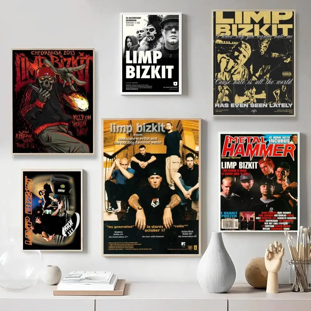 Hot Band L-Limp B-Bizkit Posters Living Room Bar Cafe Qualit
