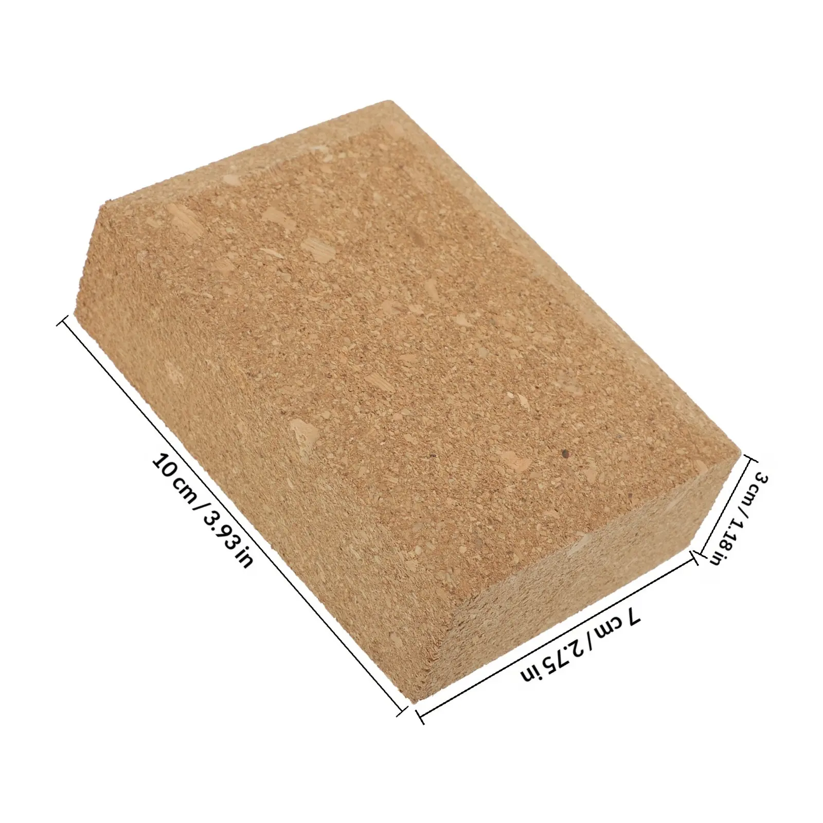 1Pcs Natural Cork Sandpaper Grinding Block for Banding Woodworking Handcraft Polishing Tool Sanding Block Ergonomic Grip