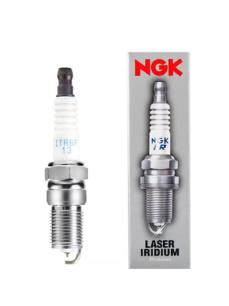 1Pcs Original NGK ITR6F13 4477 Brand New Laser Iridium Platinum Spark Plug For Ford Mondeo 2004-2007 2.0 L Mazda CX-9 3.7L