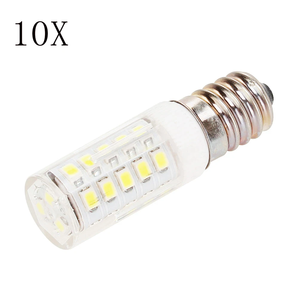 

10Pcs Led Corn Light Bulbs Mini Bulb 8W 800Lumen Ceramic Body 220V Lights E14 Replacement Smd2835 240V Warm White Bedroom Living