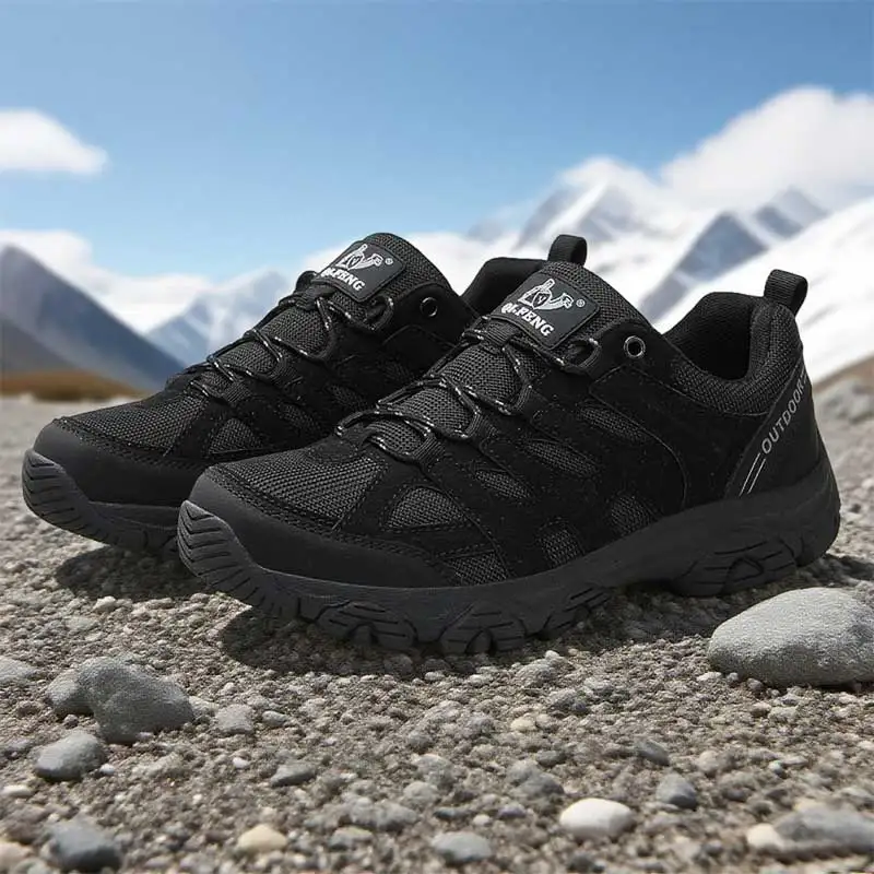 

Four Seasons Sports Outdoor Shoes Men's Couple Mesh Breathable Mountaineering Shoes Off-road Non-slip Climbing Shoes