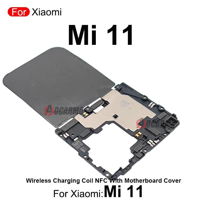 For Xiaomi 10 11 Pro Mi11 10Pro Motherboard Main Board Cover Wireless Charging Signal Antenna With NFC Module Replacement Parts