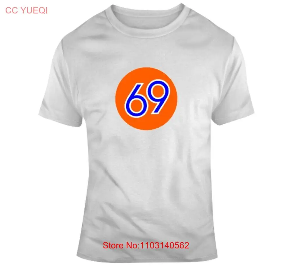 69 Orange Gas Globe Sign T Shirt