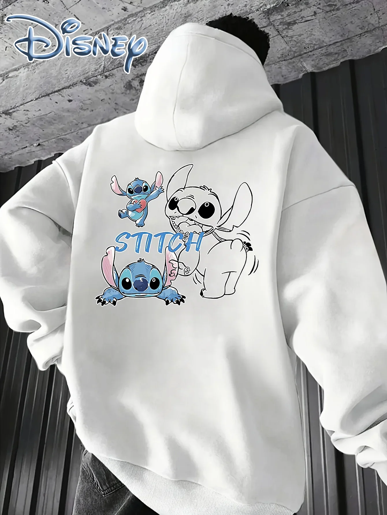 2025 جديد الرجال هوديي ديزني لطيف نمط مطبوعة الرياضة في الهواء الطلق الخريف المرأة هوديي موضة عادية اللياقة البدنية الملابس القطن #1