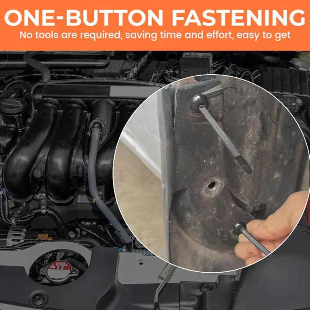 10-100 Uds. Hebilla Universal de nailon para bridas de cables, herramienta multiusos para bridas de plástico, bridas de nailon autoblocantes de alta resistencia para coche