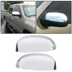 Side RearView Mirror Cover Caps For 2007-2013 Chevy Silverado/GMC Sierra Chrome Car Styling Accessories