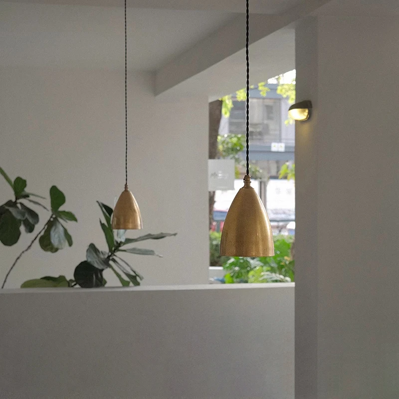 brass-natural-aging-small-pendant-light，vintage-restaurant-decorative-chandelier，living-room-dining-table-atmosphere-lamp