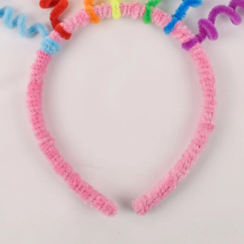 Women Men Party Headband Hairband Colorful Hair Hoop