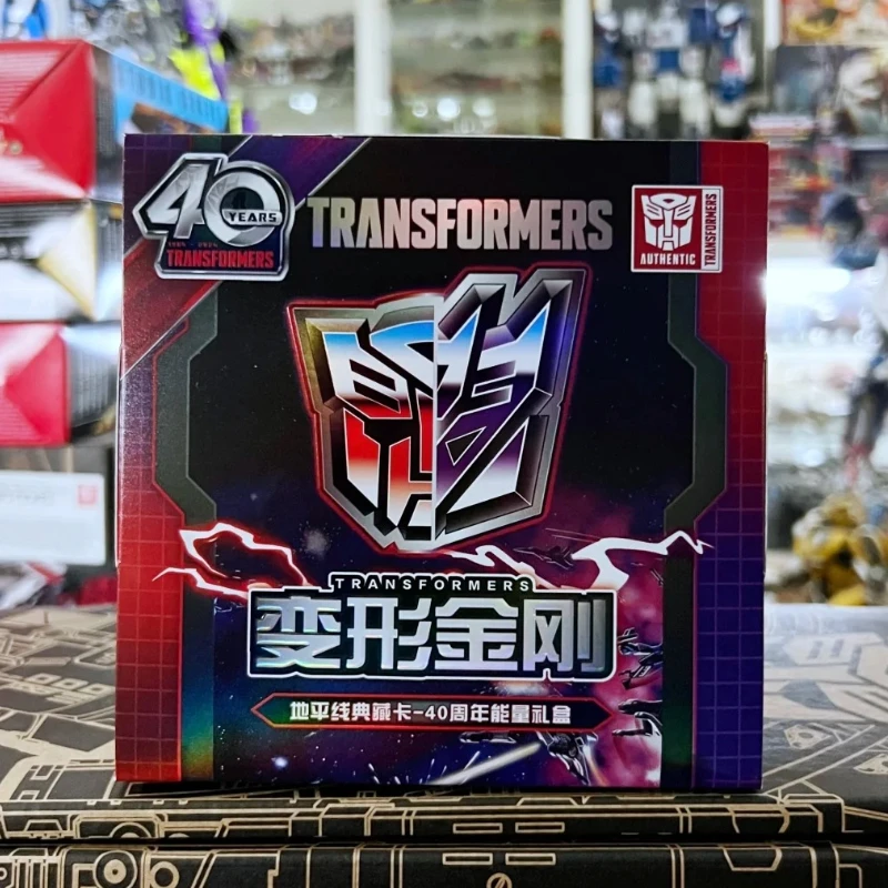 

Оригинальная коллекционная карта Kayou Transformers на 40-летие, карта Optimus Prime, аниме, периферийные устройства, ограниченная серия, подарки для детей