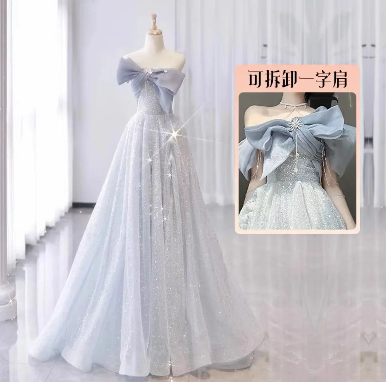 

White Dresses Woman Prom Dresses for Formal Occasions Rhinestones Long Dress Wedding Party Dress Evening Elegant Gala 2024 Short