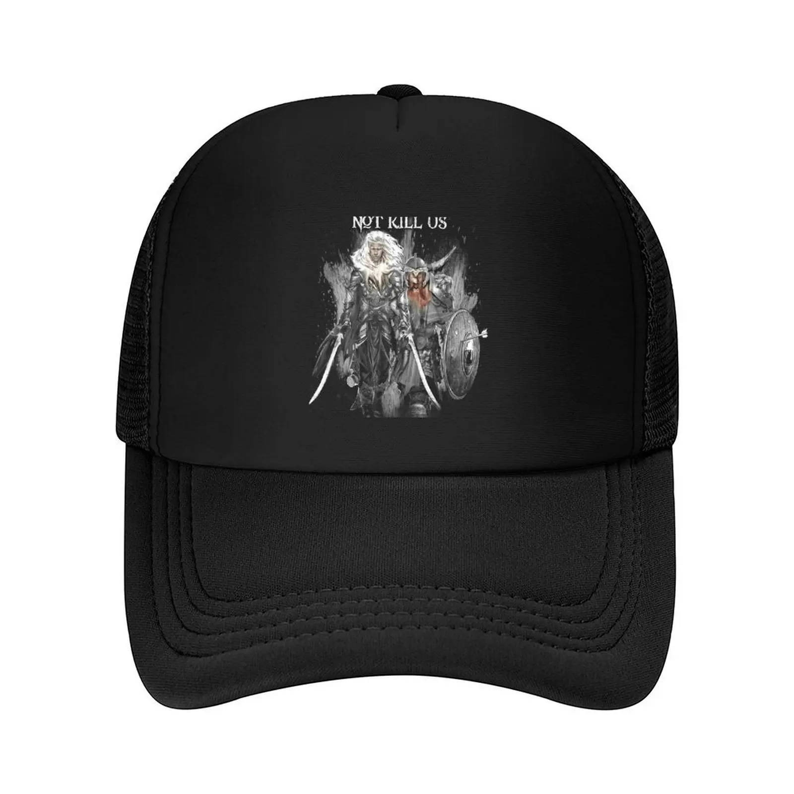 

Drizzt Do'Urden and Bruenor Battlehammer Baseball Cap party Hat New In Hat Golf Hat Man Unique hats Caps For Women Men's