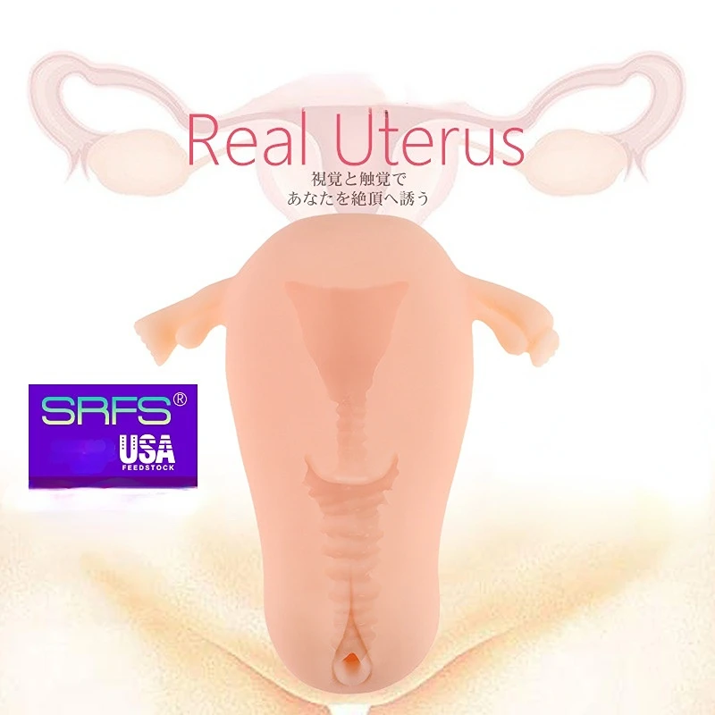 Male Masturbator Human Simulation Vagina Sex Toys Adult Products for women pussy Uterus toy for Adults pocket pussy box hidden