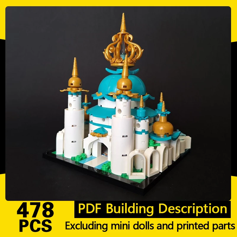 

Popular Anime Model MOC Building Bricks Miniature Palace Scene Modular Technology Gifts Holiday Assemble Children Toys Suit