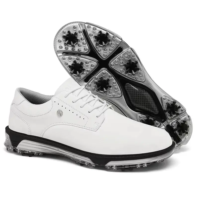 

Обувь для гольфа, водонепроницаемая спортивная обувь для гольфистов, мужские кроссовки для гольфа до щиколотки, обувь для гольфа, нескользящая удобная прогулочная обувь 40-46