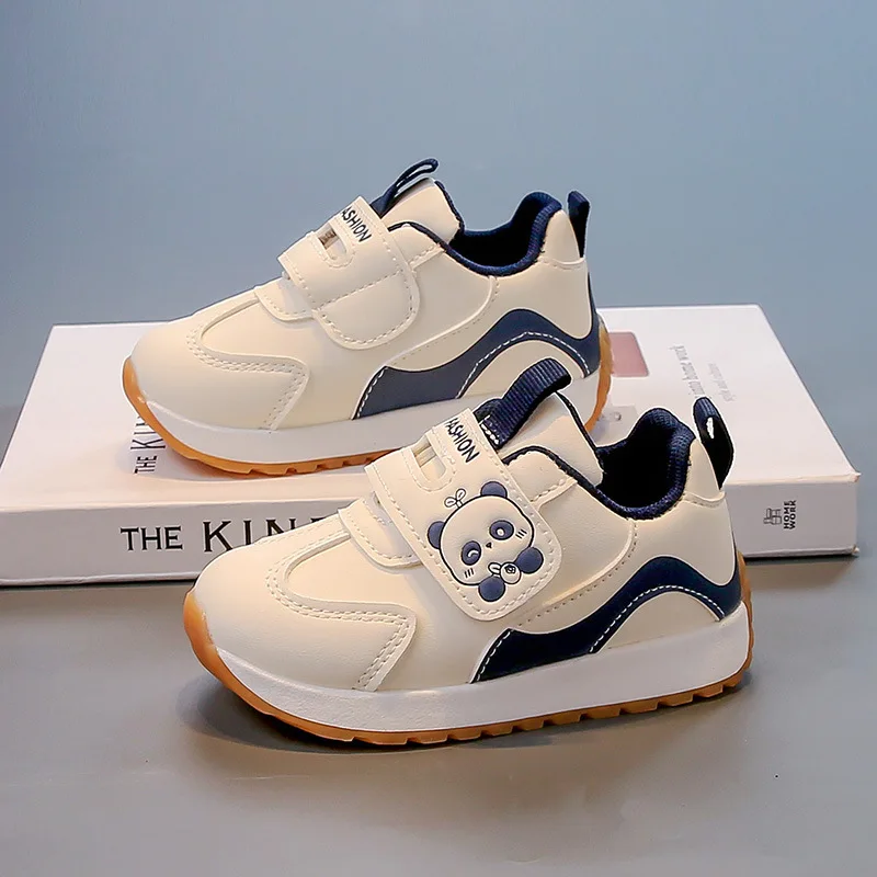 أحذية رياضية كاجوال للأطفال للربيع والخريف، تصميم عصري مضاد للانزلاق، أحذية مشي لطيفة للفتيات والفتيان #4