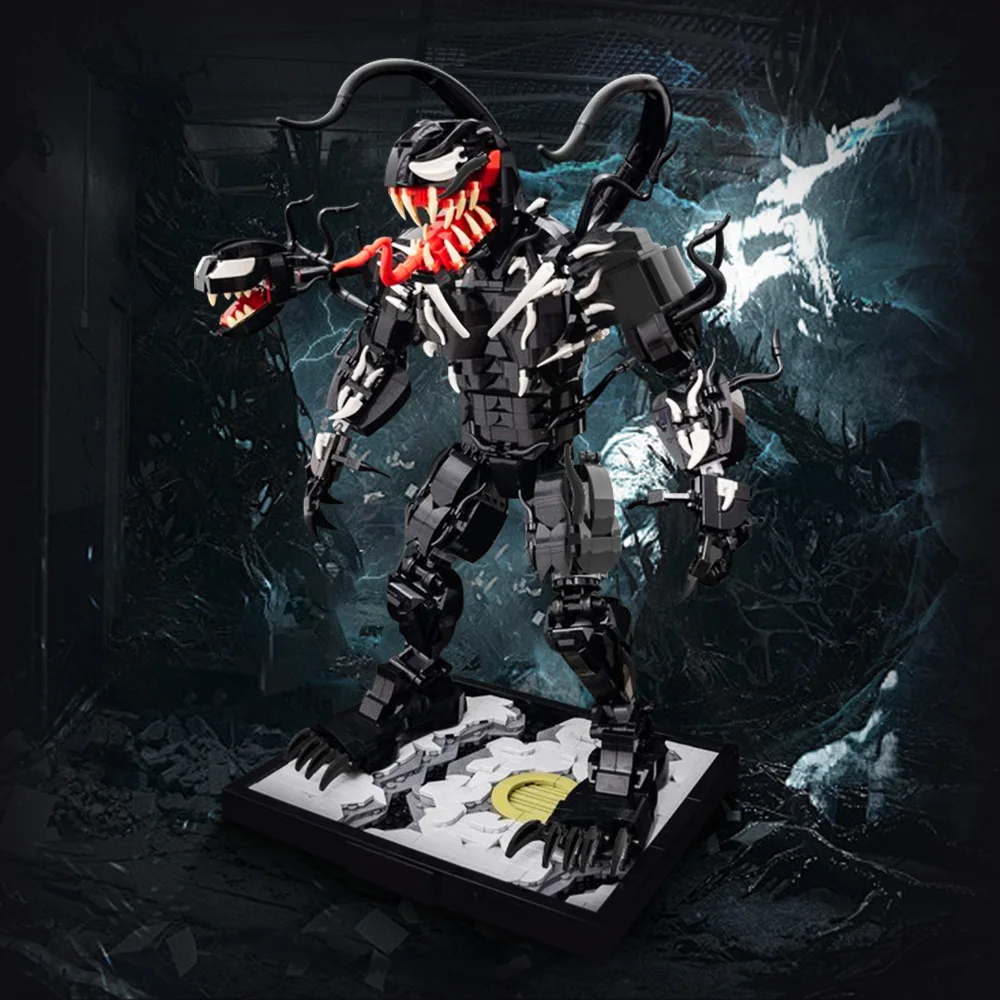 MOC Movie MechWarriors AlienS life Symbiote Building Blocks Model Mechanicals Robots Bricks diy Assembled Toy for Children Gift