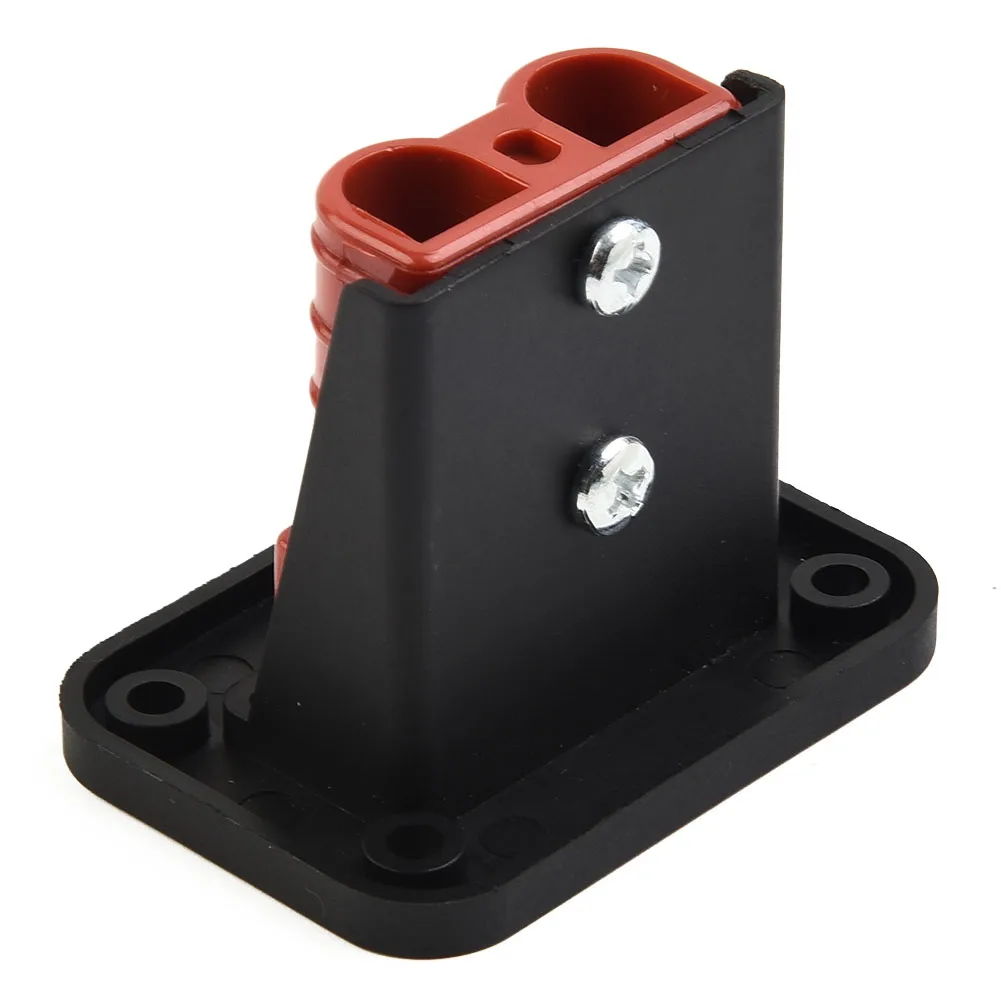 For 50A Panel Mount Flush Bracket with Cover for Charging Connectors Applicable to RV For Caravan Yacht and Bus Power Systems