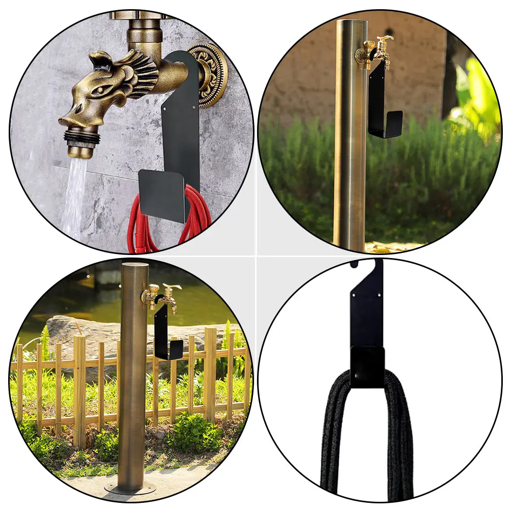 

1Pc Heavy Duty Garden Hose Hanger Wall Mount Storage Rack Organizer Strong Load Bearing