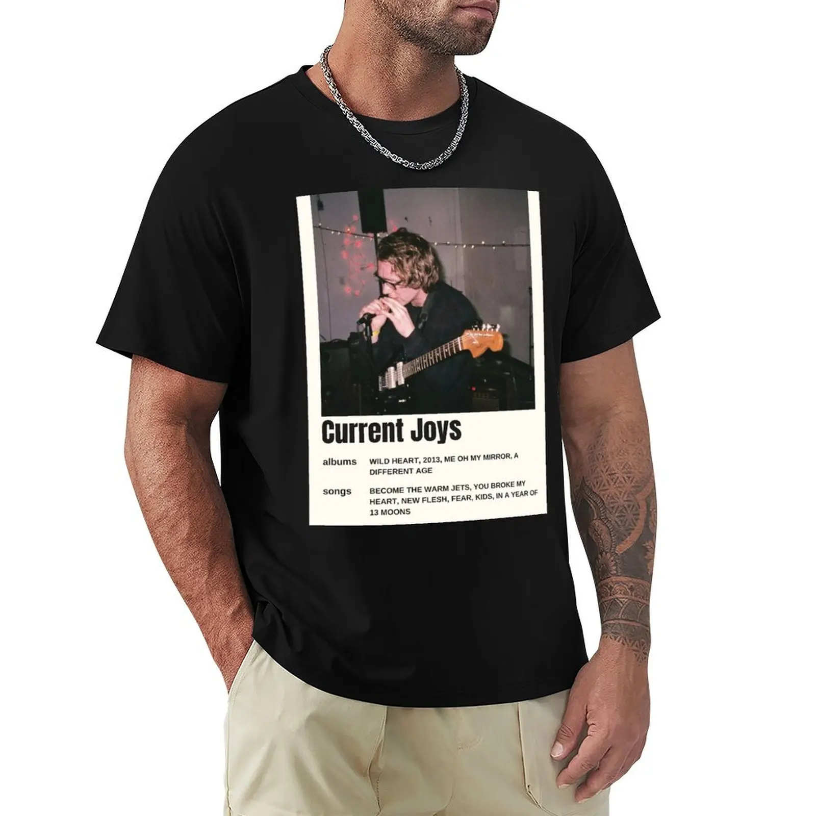 

Current Joys Vintage Music poster art T-Shirt Moisture Wicking Athletic T-Shirt