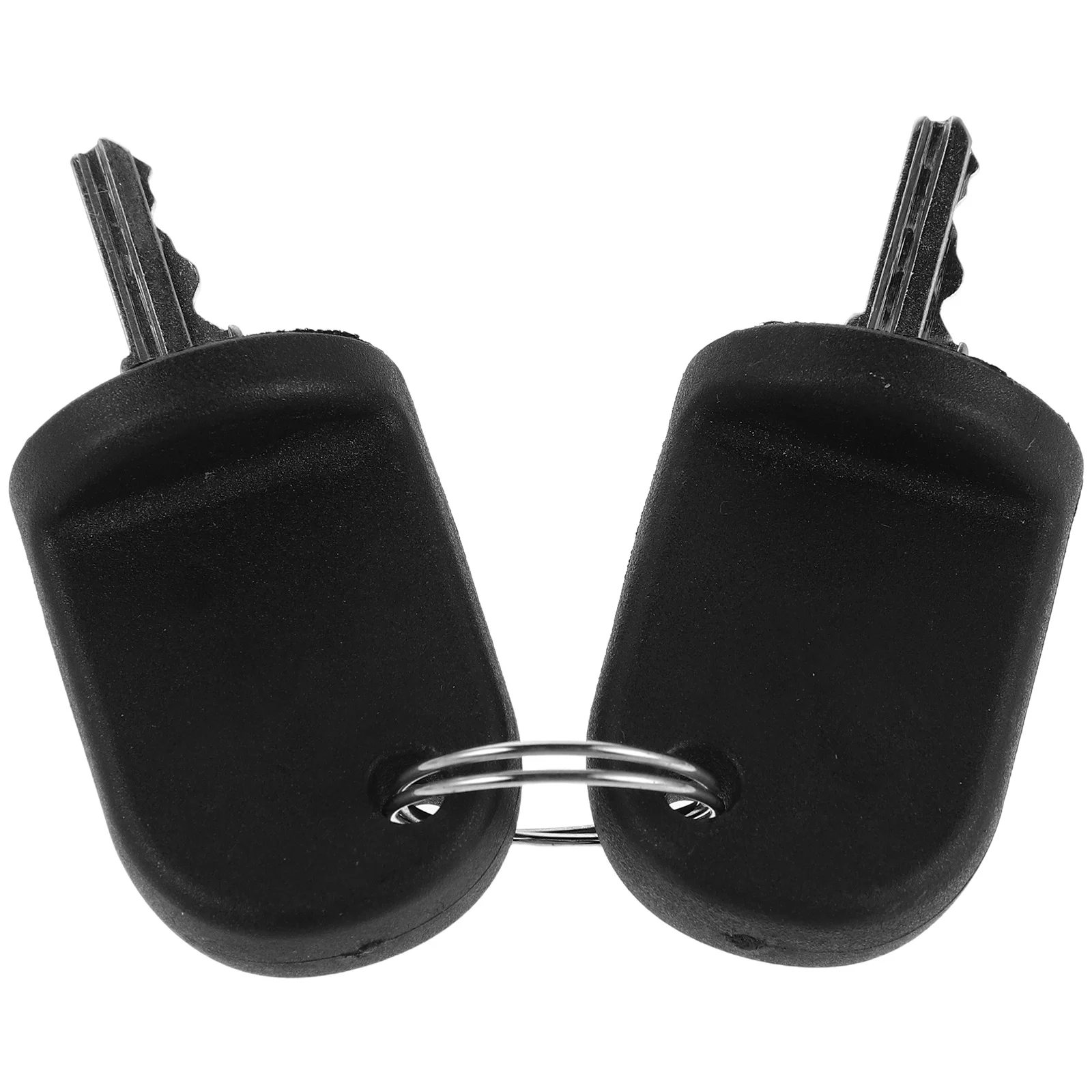 

2Pcs Universal Ignition Key Switch for Golf Cart Spare Keys Replacement Starter for Club Car Electric Scooter Black