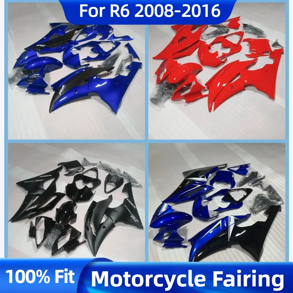 Fit for YZF-600 R6 2008 2009 2010 2011 2012 2013 2014 2015 2016 fairings 08 09 10 11 12-16 YZF R6 full fairing kit bodywork zxmt