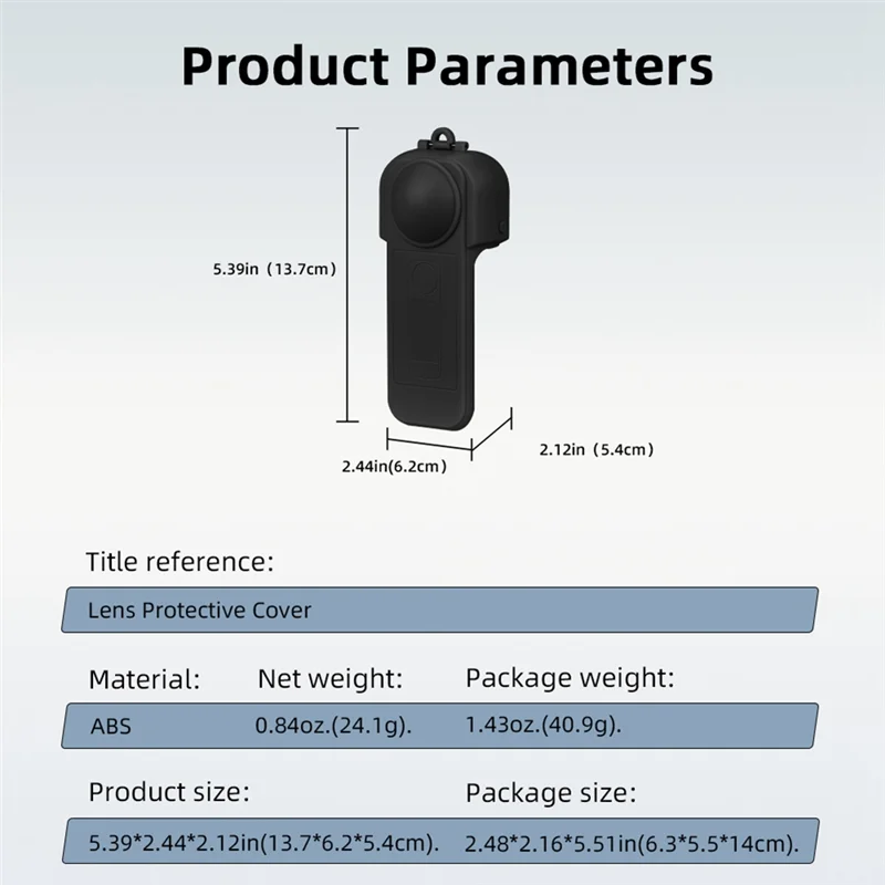 ABSQ-untuk Insta360 X5 Aksesori Kamera Olahraga Casing Lensa Gimbal Penutup Pelindung Tahan Benturan Antigores