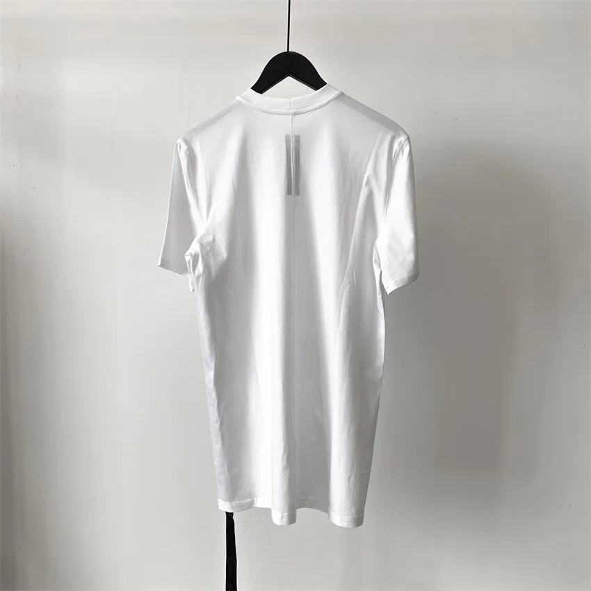 High Street Dark RO Style Tees Tshirt Top Cotton Men's Dark Pioneer Ribbon Slim Fit Mid Length Round Neck Short Sleeved T-shirt