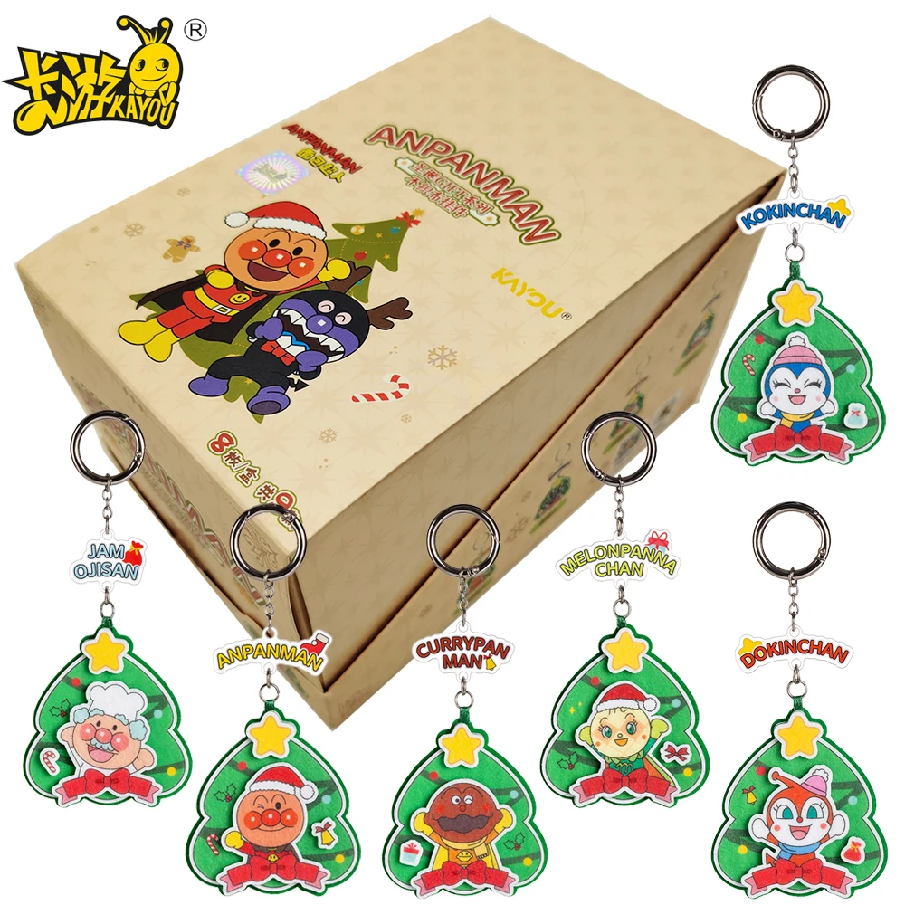 

Новые подвески из нетканого материала KAYOU Anpanman, рождественские коллекционные украшения для комнаты, подарки на день рождения для любителей аниме