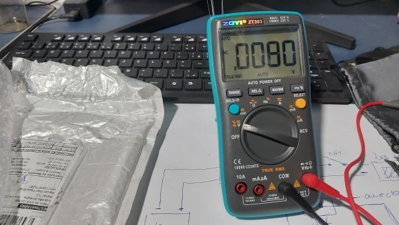 19999 High precision True RMS Auto Range Ammeter Voltmeter Smart Capacitor Temperature NCV Ohm Hz Live Tester Digital Multimeter