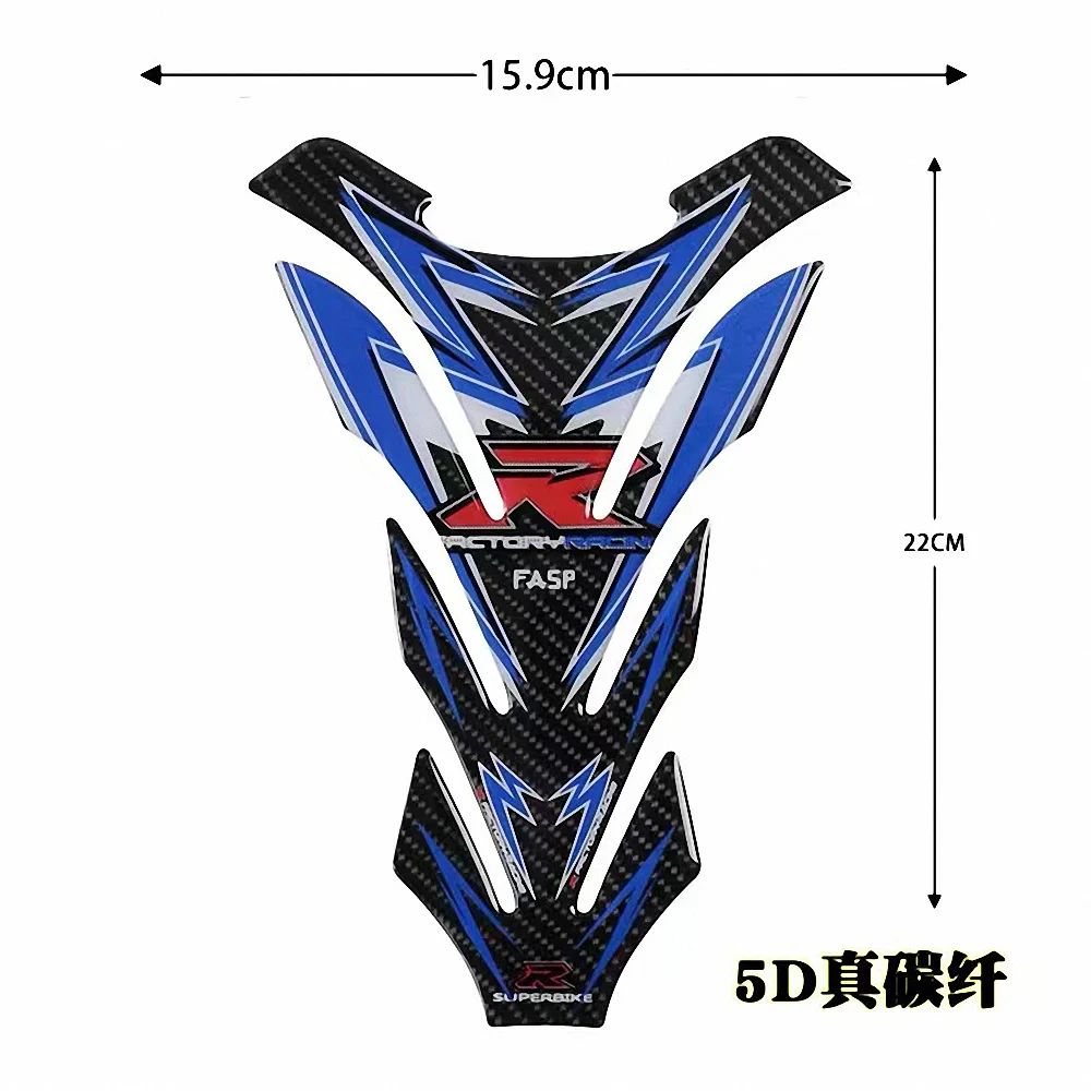 For Suzuki GSXR Tank Pad Covers Stickers Motorcycle Accessories Samurai Bandit GSR 1000 750 600 400 K3 K4 K5 K6 K7 K8 K9 SV 650