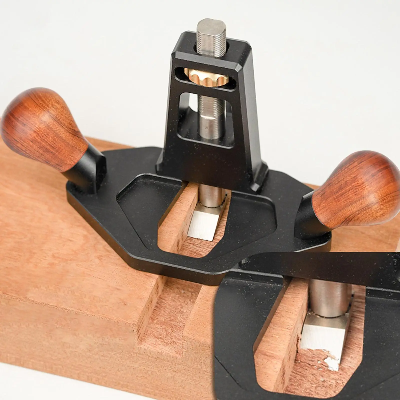 Hand Plane Wood Handle Woodcraft Gadgets Depth Adjustable Flat Plane Bottom Edged Planer Planer for Surface Smoothing