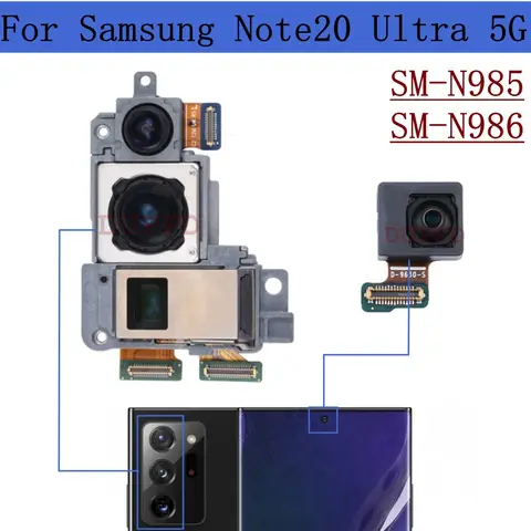 삼성 갤럭시 노트 20 용 메인 후면 카메라, 노트 20 울트라 5G, N986U, N986N, N986B, N985F, 상단 전면 카메라, 플렉스 케이블