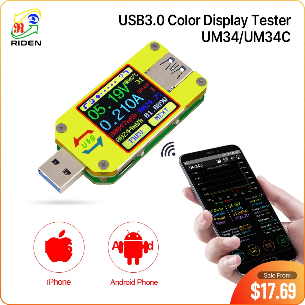 ¿Qué es el RD C y por qué es esencial para medir voltaje y corriente en dispositivos electrónicos?