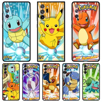 Silikon kılıf Samsung Galaxy S20 FE S21 Artı S22 Ultra S10 S10e S24 S23 5G TPU Yumuşak Telefon Kapağı Pokemon Canavar Çapa
