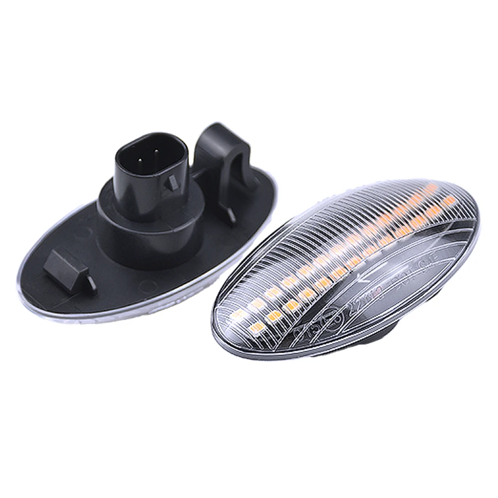 2x لسوزوكي سويفت جيمي فيتارا SX4 ألتو Led ديناميكية الجانب ماركر بدوره مصباح إشارة متتابعة الوامض ضوء المؤشر العنبر