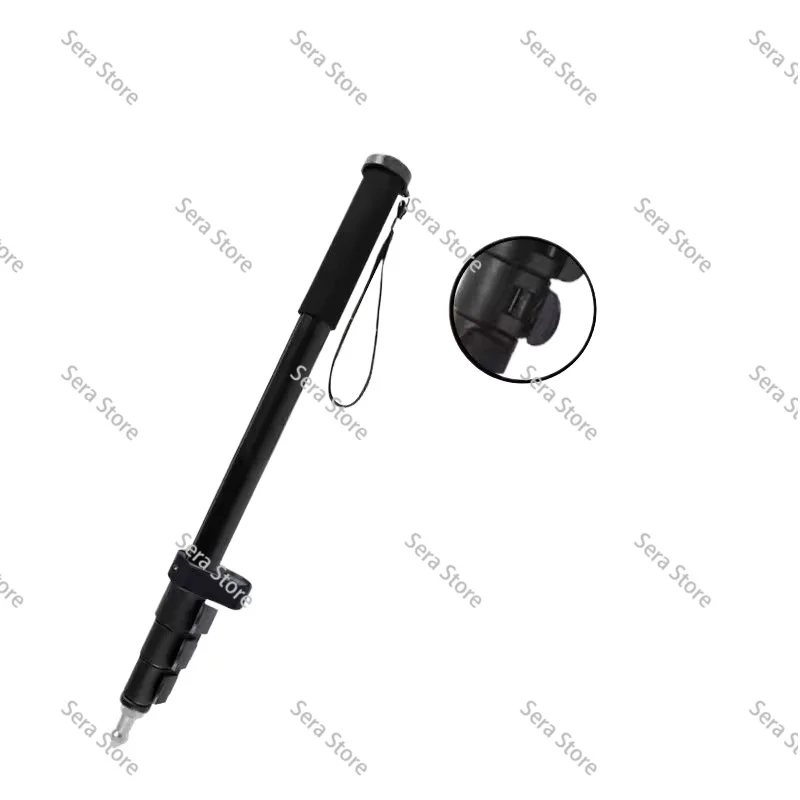 Carbon Fiber Survey Pole , Telescopic Rover Rod with Quick Lock Bracket