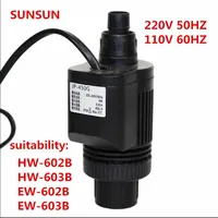 110-240v SUNSUN HW 602 603 602B 603B 110-240v water pump jp-450g Aquarium external biochemical filter