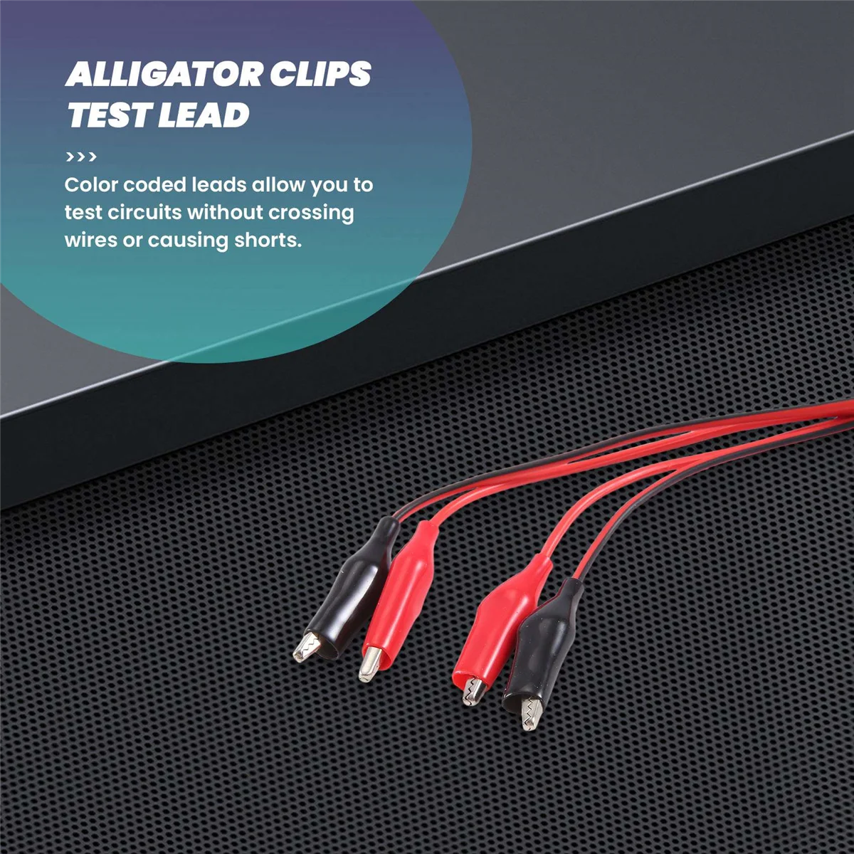 Activity 1M Double-end Alligator Clips Test Lead Jumper Wire