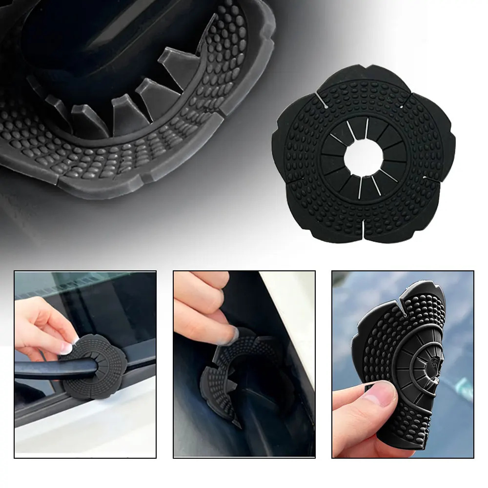 Auto Silicone Pad Prevent Leaves Protective Covers Accessories Car Windshield Wiper Arm Protector Cover Dustproof Blades