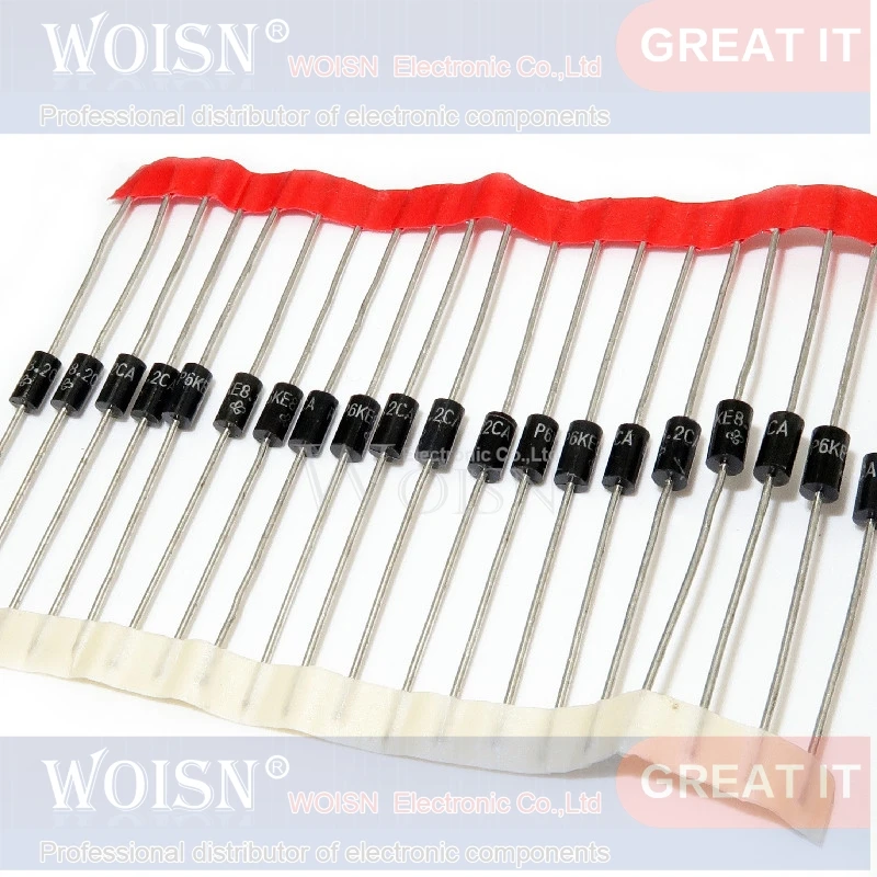 5PCS P6KE13CA P6KE30CA P6KE8.2CA SF24 SM8S15A SM8S15 SR2100